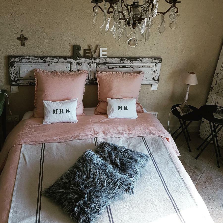 Fontaine De Cerier Bed & Breakfast Castillon-du-Gard Dış mekan fotoğraf